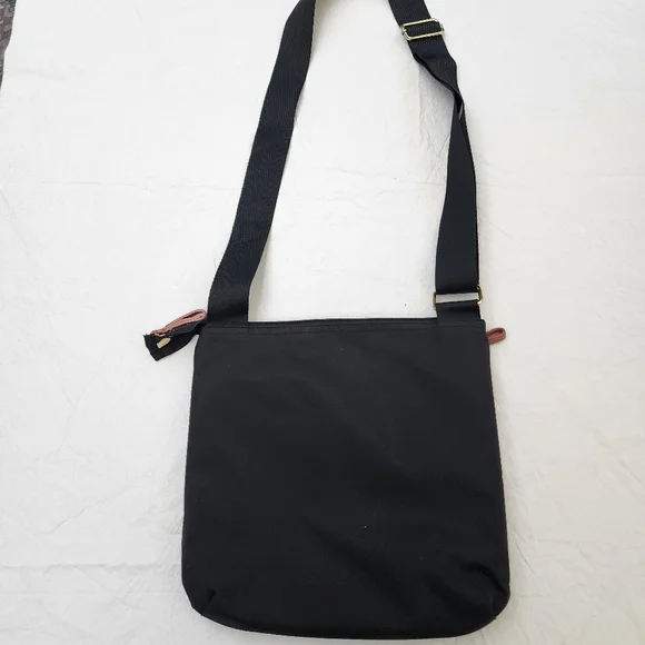 Bric's Nylon Crossbody Bag Black - Picture 2 of 8